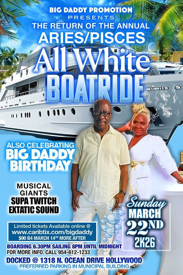 Big Daddy All White Boatride